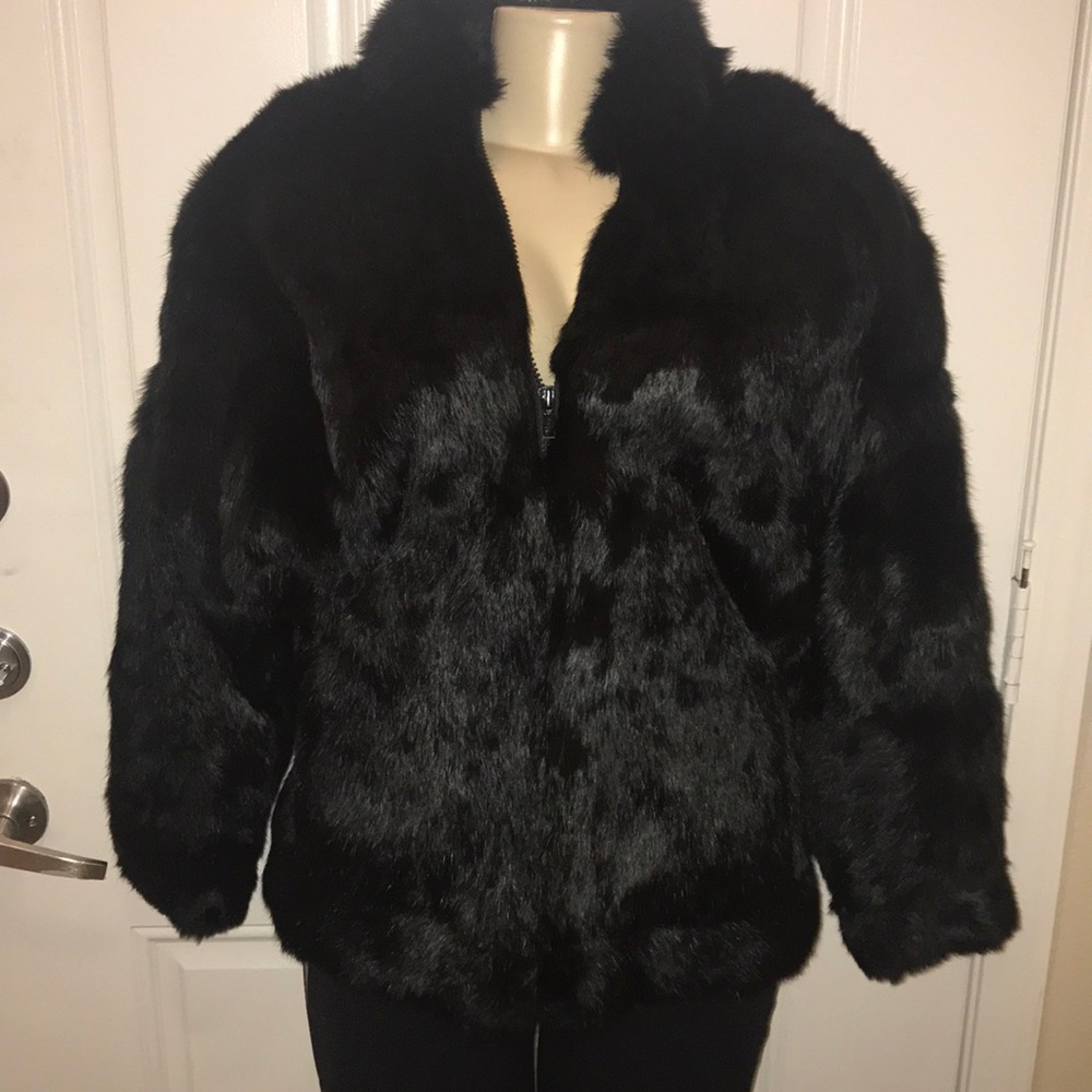 🎉HP🎉 Flawless Rabbit Fur Coat
